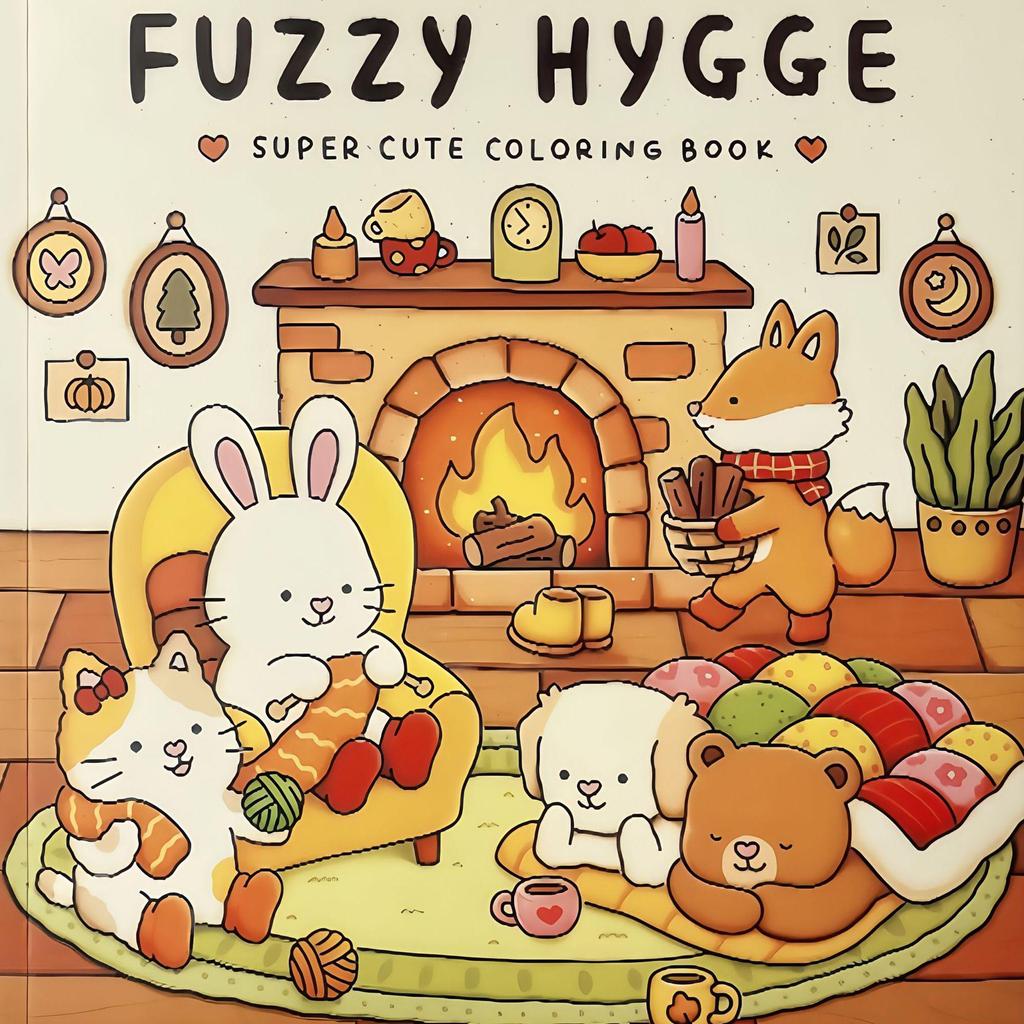 Spooky Cutie: Teen Coloring Book