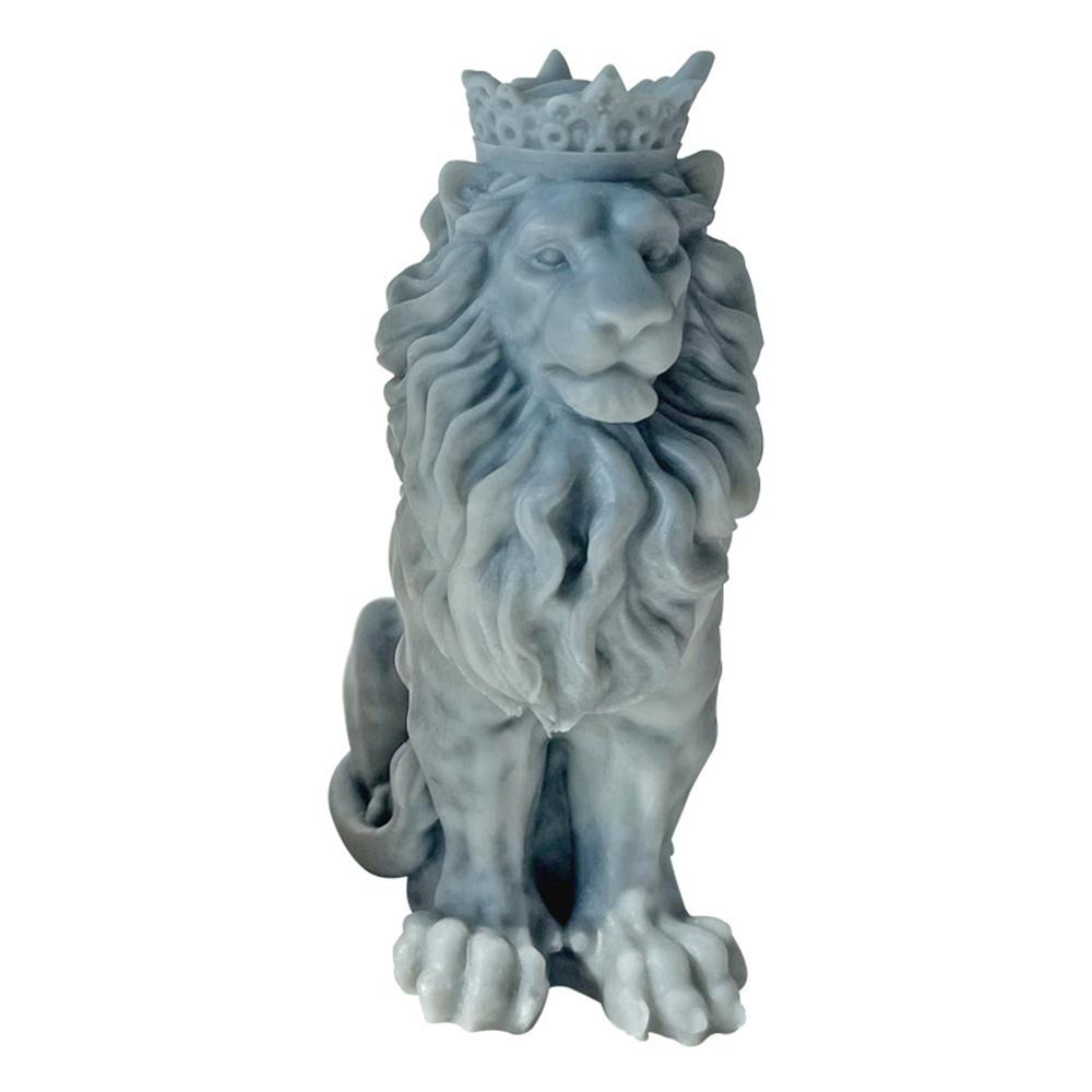 Chocolate Ice Mould Desktop Home Decor Gifts 3D Lion King Silicone Candle Mold DIY Animal Shape Soap Resin Plaster Making Set
