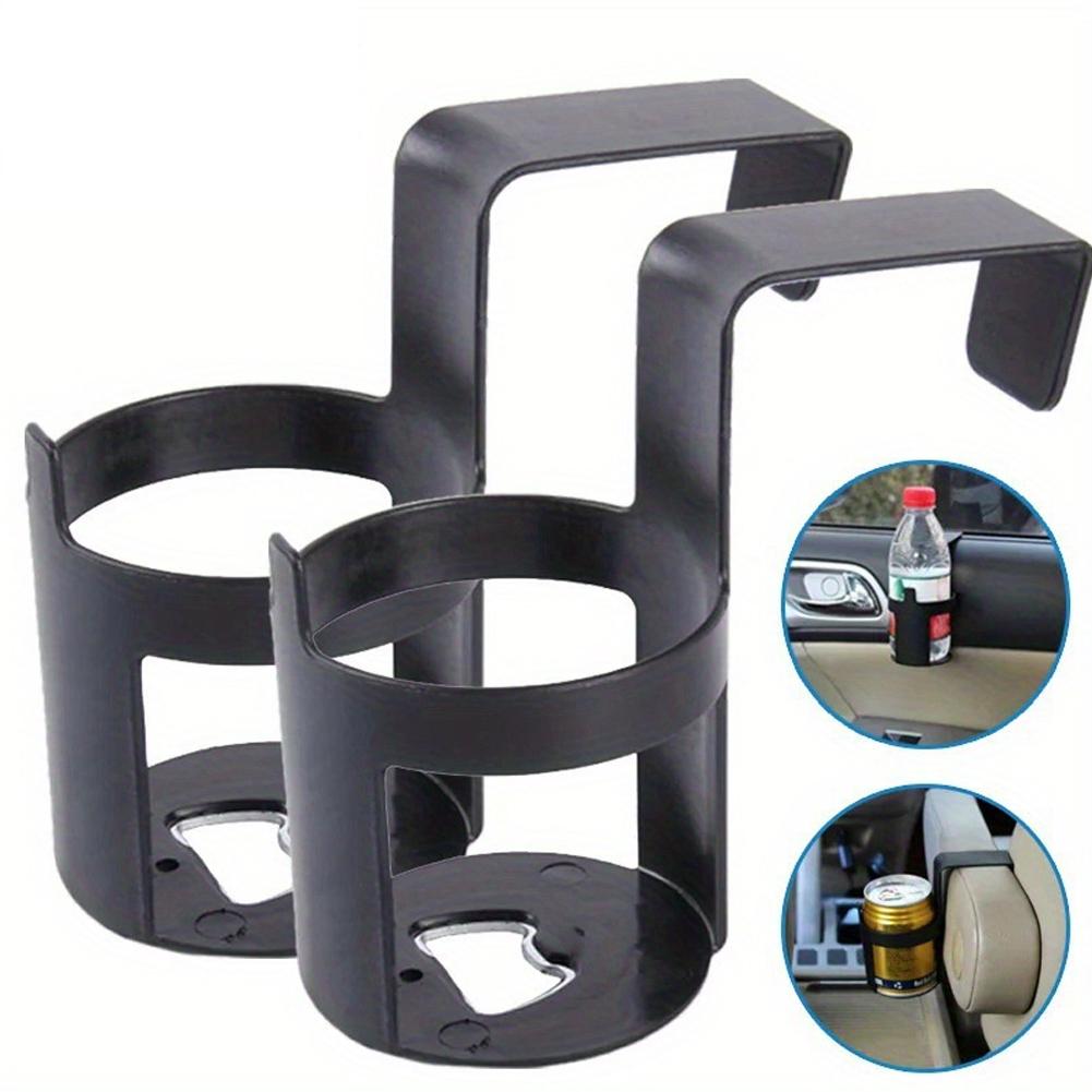 2PCS Car Drink Cup Holder Container Hook Multifunctional Hanging Window Door Mount Universal Water Bottle Cup Stand For Auto