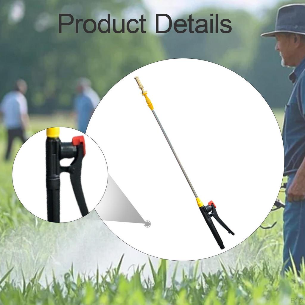 Retractable Spray Pole Garden Accessory 70cm-130cm Extension for Outdoor Use