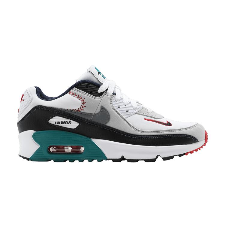 

Найк Кен Гриффи младший. Кроссовки с кепкой назад из коллаборации с Air Max 90 GS DJ5194-100