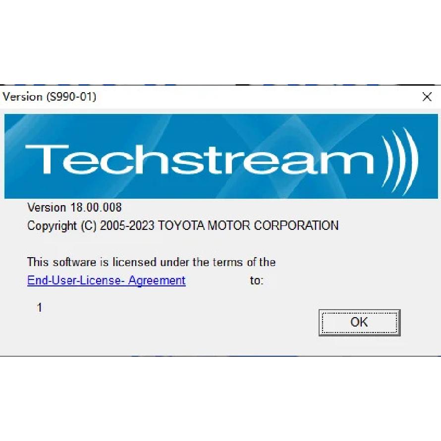 Newest Version FOR TOYOTA TIS Techstream 18.00.008 Software Link and Active Code Work with MINIVCI MINI VCI