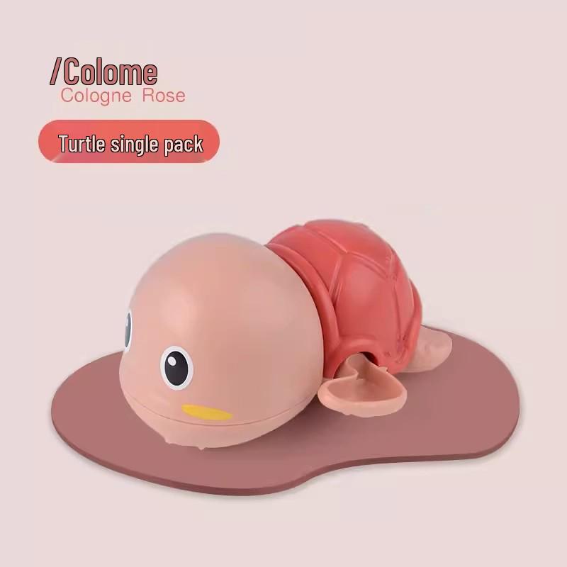 Children's Bath Toys: Little Yellow Duck and Swimming Turtle for Kids