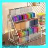 Large Capacity Acrylic Pen Holder Organizer with Multi-Compartment Storage, Desk Organizer for Pencils, Markers, School Supplies