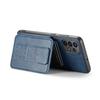 For Samsung Galaxy A23 4G Case Leather+TPU Phone Cover Built-in Magnetic Holder Metal Sheet