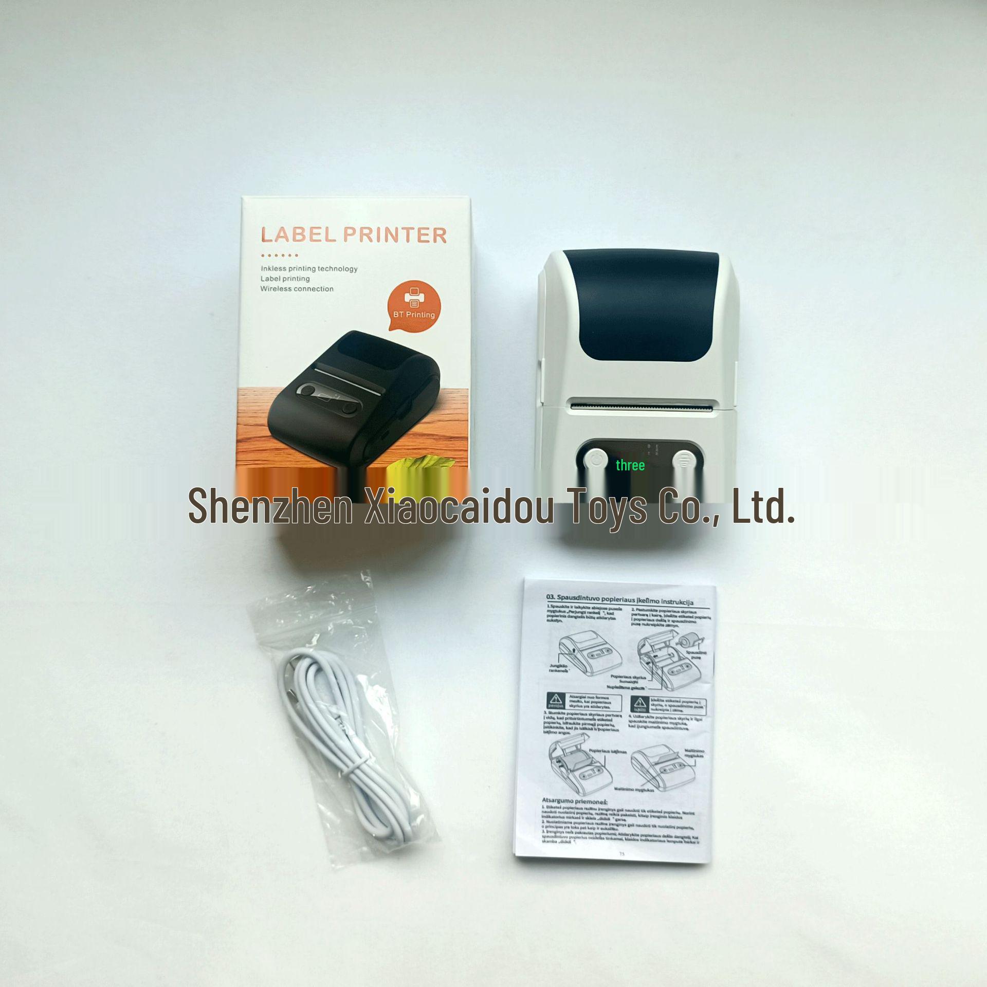 Portable Handheld Bluetooth Thermal Label Printer