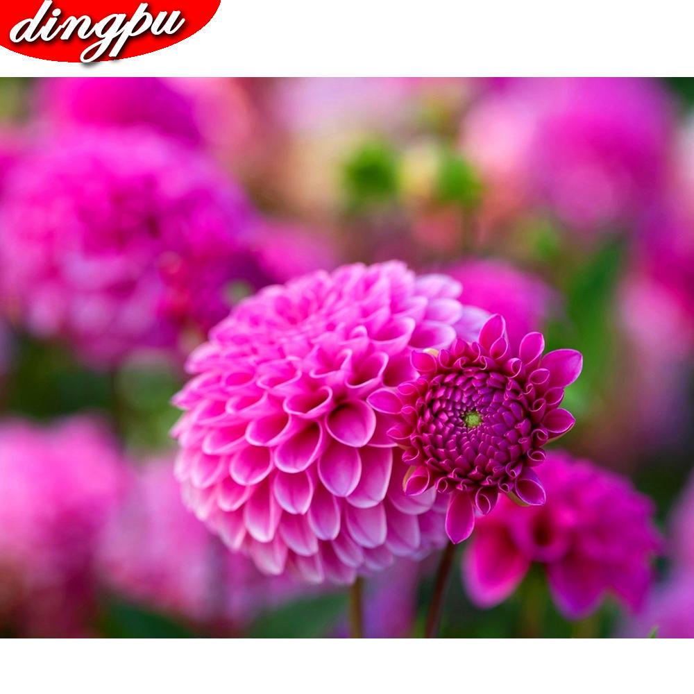 Volledige ronde boor 5D DIY diamant schilderij "Rose bloem" 3D diamant borduurwerk kruissteek Home Decor