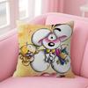 Cartoon D-Diddl Love Cute Kawaii Pillow Anime Pillow Sofa Bed Head Pillow Cover Cushion Cover Fashion