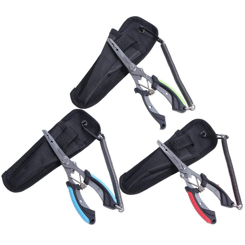 Anti-slip Fishing Tied Hooks Pliers Ergonomics Luya Pliers Hook Remover Fish Pliers  Fishing Tools
