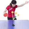Robot Allenatore da Tavolo da Ping Pong Tipo Ventosa Macchina da Ping Pong Macchina di Allenamento Palline da Ping Pong per Azione di Colpo Outdoor