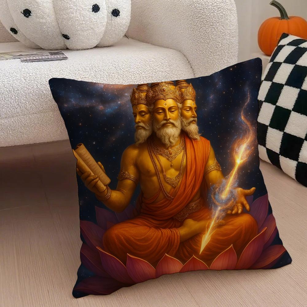 Classical traditional BBrahma Cushion Cover Throw Pillow Cover Hidden Button Durable Polyester Chair Cushion