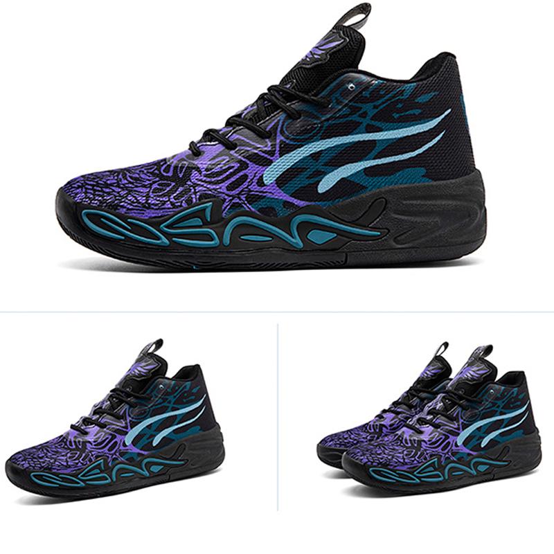 Men's practical professional basketball shoes, shock-absorbing and cushioning sports shoes, and women's anti-slip training shoes