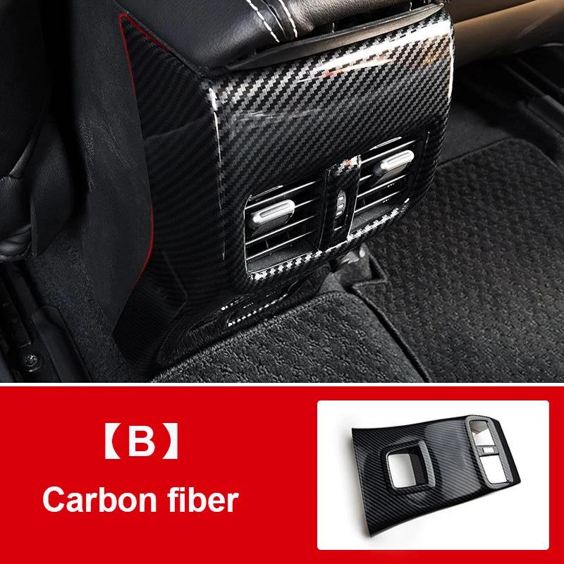 For Toyota Corolla E210      2024 ABS Car Rear Armrest Box Air Vent Outlet Trim Cover Decoration Accessories