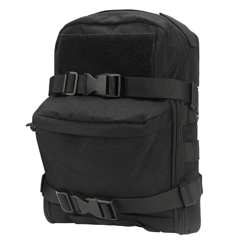 

Mini Hydration Bag Outdoor Tactical Backpack Water Bladder Carrier Zipper Pouch Hunting Bag 1000D Nylon Outdoor Sports чорний