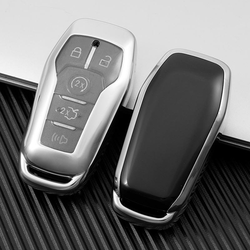 

TPU Key Case for Ford: Fits Mondeo, Ecosport, Focus, Everest – Full Protection Cover