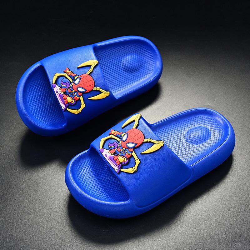Bequeme Kinder-Eva-Hausschuhe im Cartoon-Stil für Jungen, rutschfeste Sommerschuhe