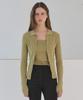 Folnua Foret Collar Cardigan Set (6Color)