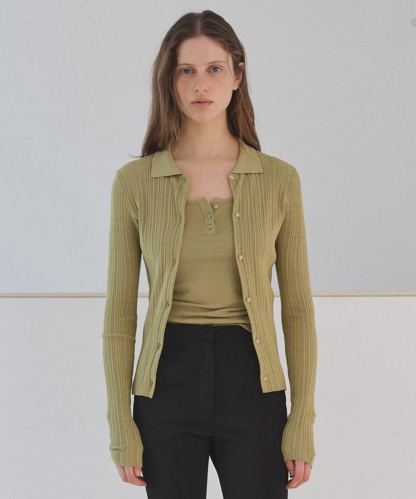 Folnua Foret Collar Cardigan Set (6Color)