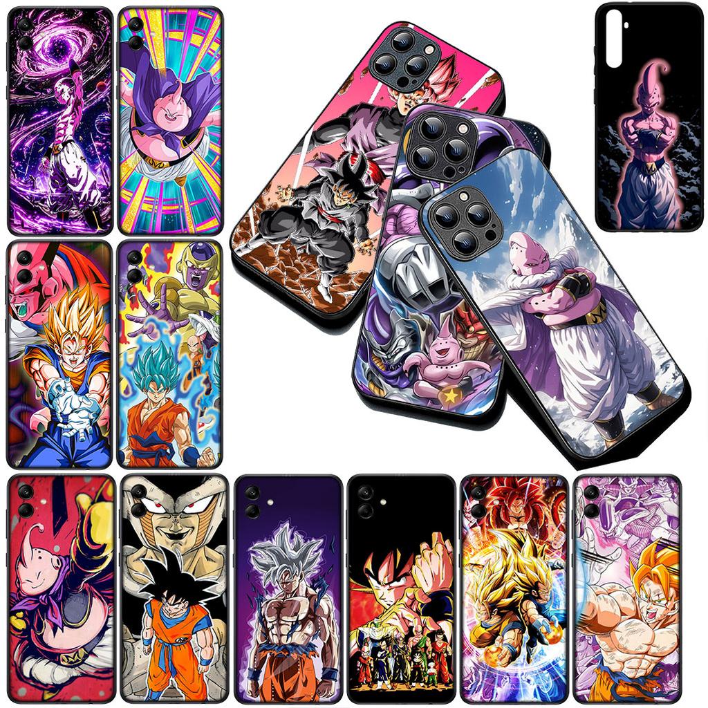 Coque de téléphone Majin Buu Dragons Boules de Dragon Gokus pour Apple iPhone 17 14 15 16 Plus Pro Max 16E ProMax + 16Plus 14+ 16+ Coque de Protection