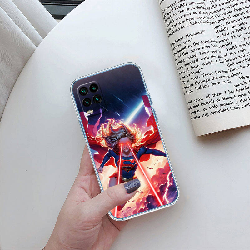 RT28 Supergirl Case for Motorola E7 G6 G7 G8 G9 Plus Power Play G10 G20 G04 E30 E40 E22 E20 E13 E15 G22 G23 G05 G75 G35 G55