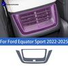 For Ford Equator Sport -2025 Car interior center console protective sticker interior decorative strip TPU protective sticker
