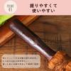 Aristal Palm Brush [Cleans Even Stubborn Stains] Palm Scrubber with Wooden Handle, Grip Scrubber, Kitchen Brush, Cleaning Brush, Brown (2)