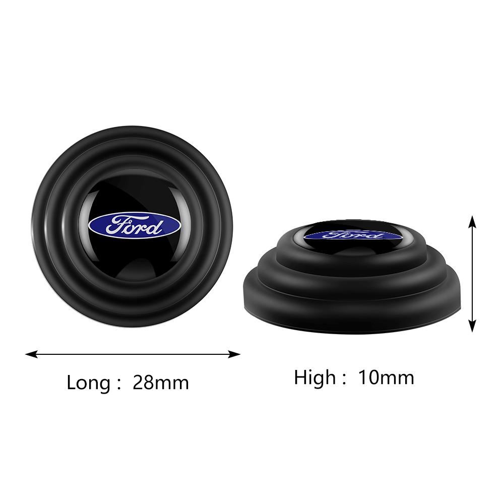 Silicone Car Door Anti-shock Protection Silent Buffer Stickers For Ford Focus Fiesta Explorer Kuga Escape Mustang Taurus Mondeo