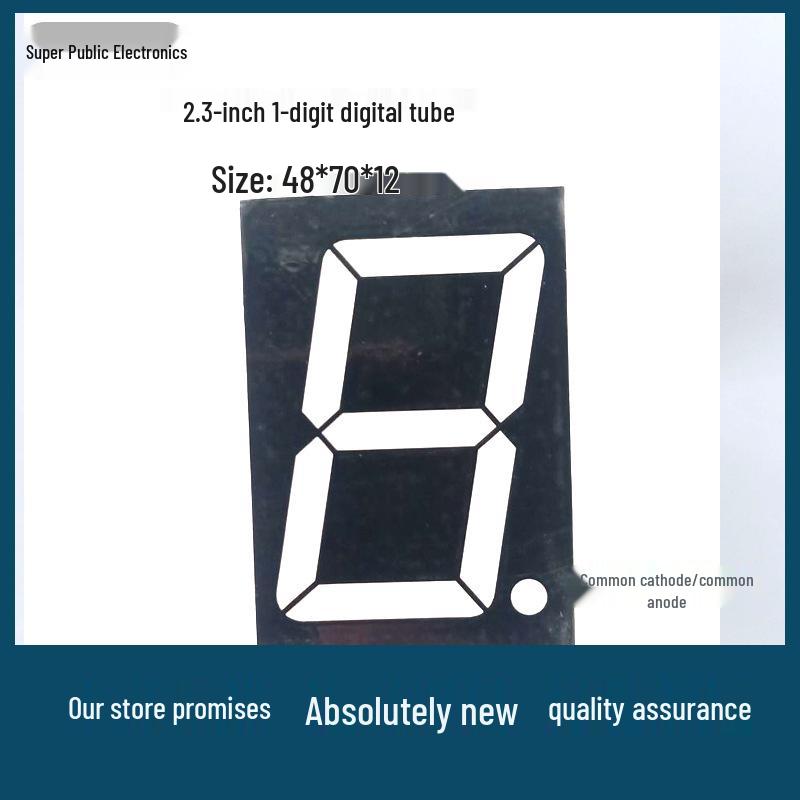 

2.3-Inch Red Digital Tube Display with Improved Stability and Quality 23101AH Common Cathode