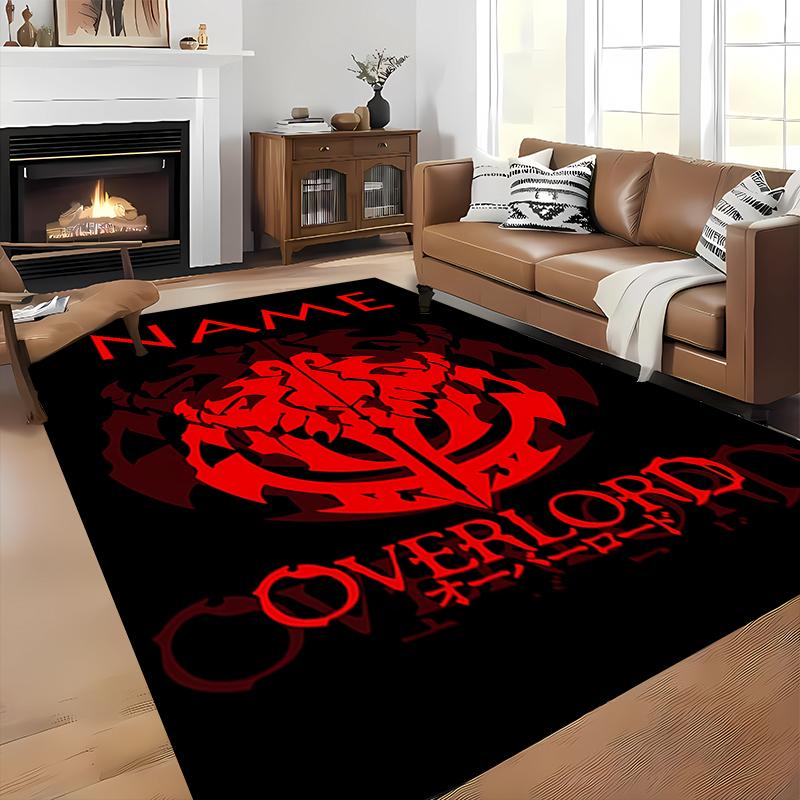 Custom Personalization Overlord Area Rug - Perfect For Kitchen, Bathroom,Laundry Room Decor Large Size Available,Gift All Seasons