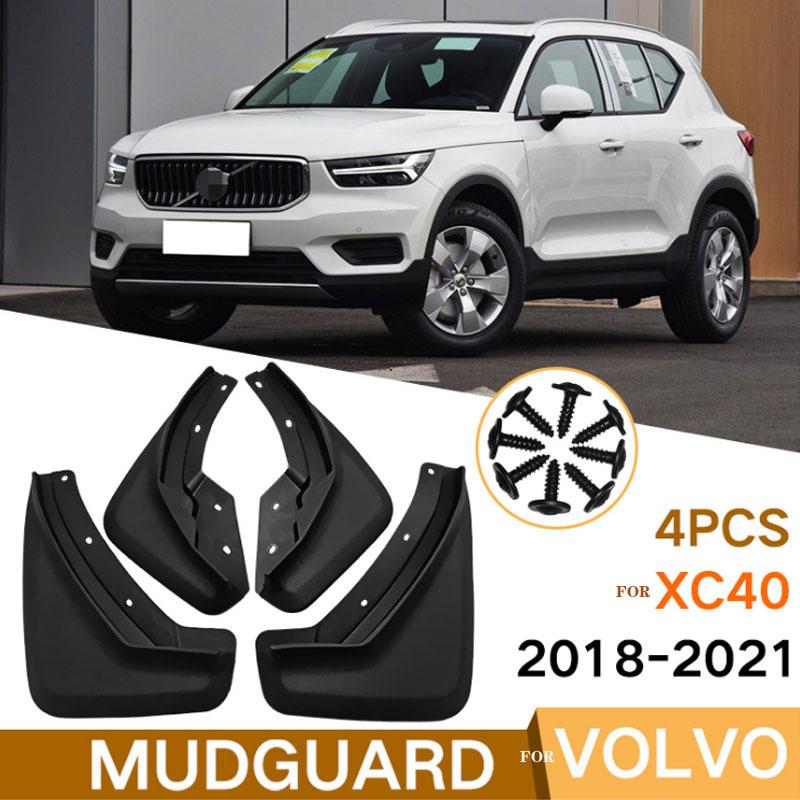 Mud Flaps For Volvo XC40 2018 -  Set Mudflaps Splash Guards Mudguards Fender  Front Rear Car