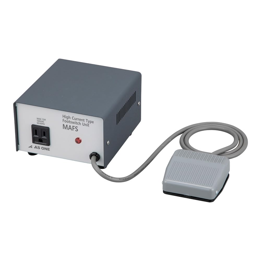 

AS ONE Foot Switch Compatible with 3P Plug MAFS 4-6364-01