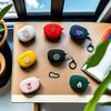 For OnePlus Nord Buds 1 Pro Bluetooth Headset Case Fruit Silicone Soft Case
