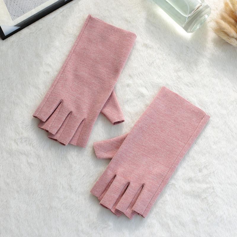 Warm Half-finger Gloves Men and Women Autumn and Winter