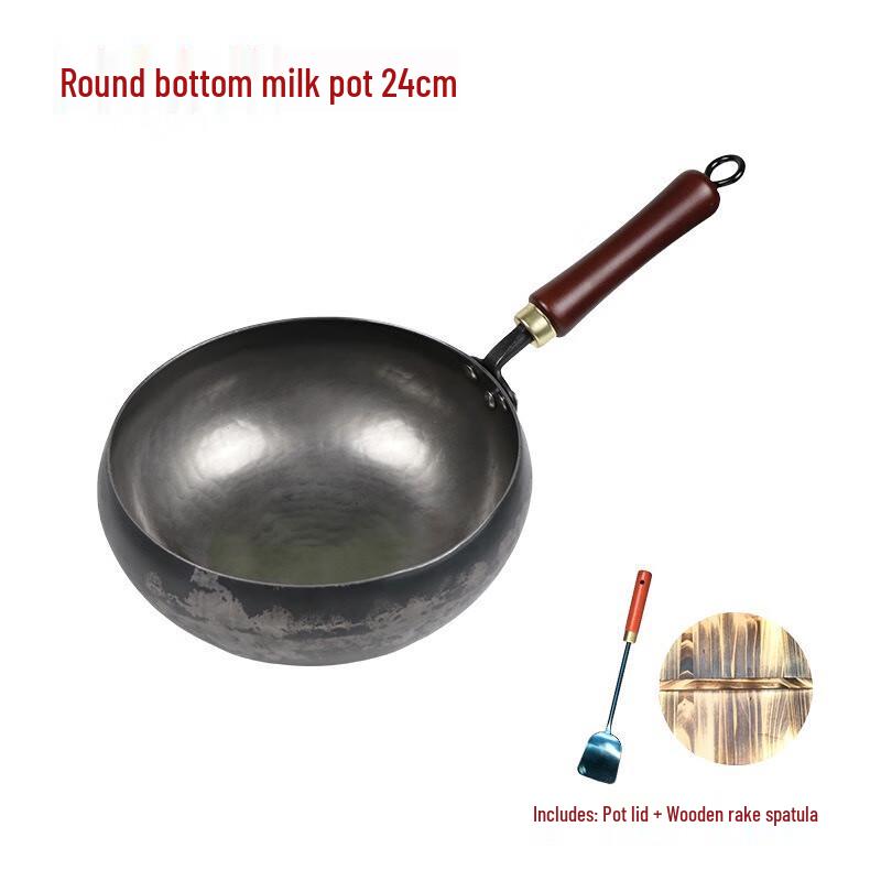 WuTuo Hand-Forged Uncoated Iron Pot