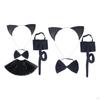 Kids , Bow Tie and Tail Set Animal Costume Accessories Headband Headwear Creative Cosplay for Party