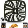 Metal Liners Nonstick Air Fryers Cooking Mats Multifunctional Air Fryers Pad Air Fryers Plate Metal Air Fryers Tray