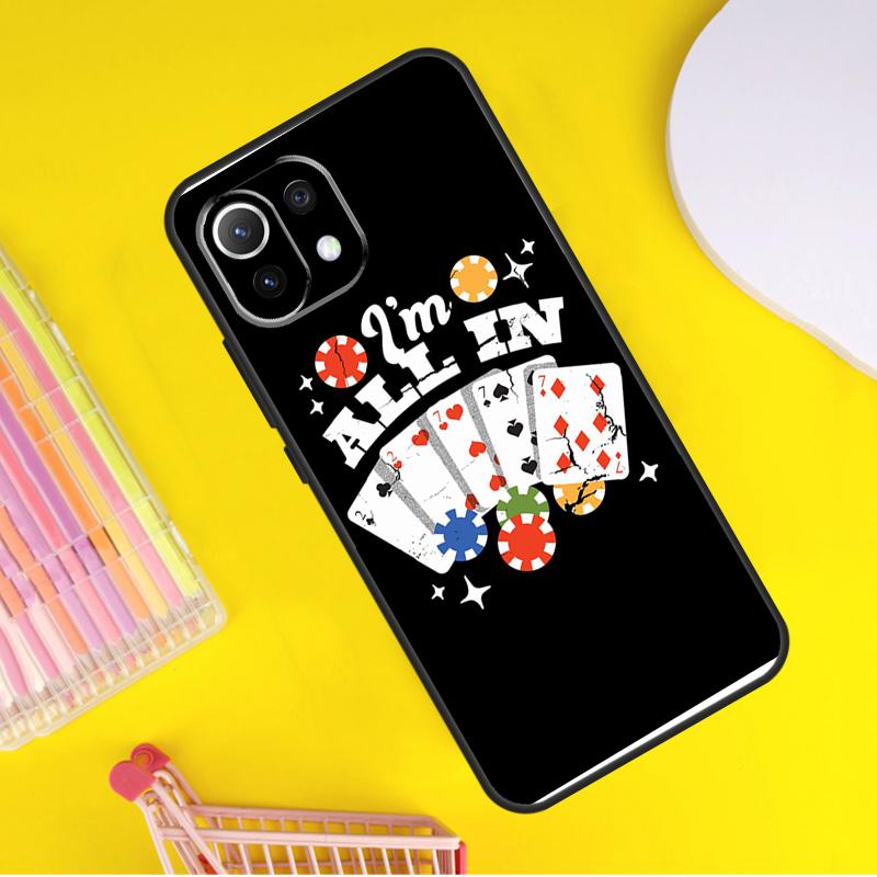 

Чехол для телефона с рисунком игральных карт для Xiaomi 14 Ultra 13 11T 12T 13T 14T Pro POCO X6 X7 Pro X3 X5 F3 F5 F6 M6 Pro POCO X3 Pro