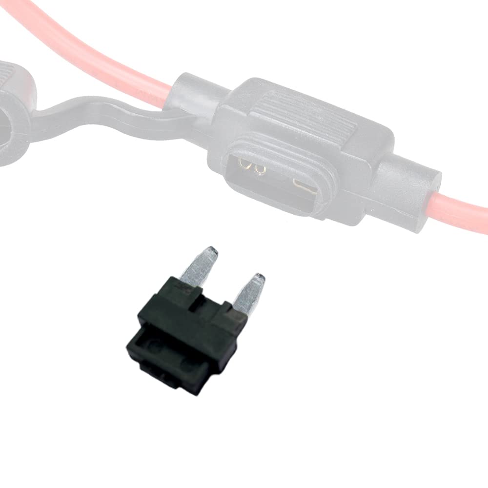 MUYI 5 Pack Mini Diode 1A Multi-Function Fuses for Automotive Air Condition Resistor 1N914 Replacement Parts