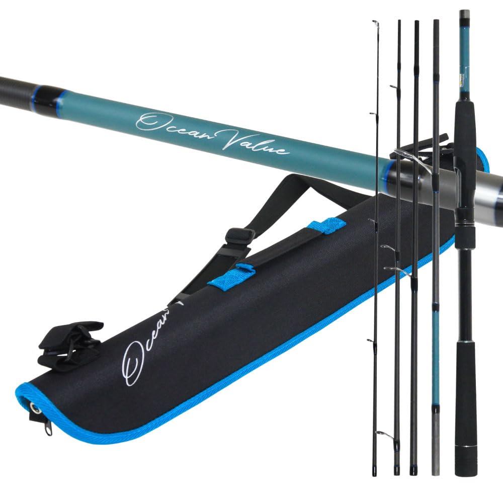 

Ori Fishing Tackle 5-Piece Pack Rod Ocean Value Sea Bass Eging Mobile Rod (Seabass 9005ML)