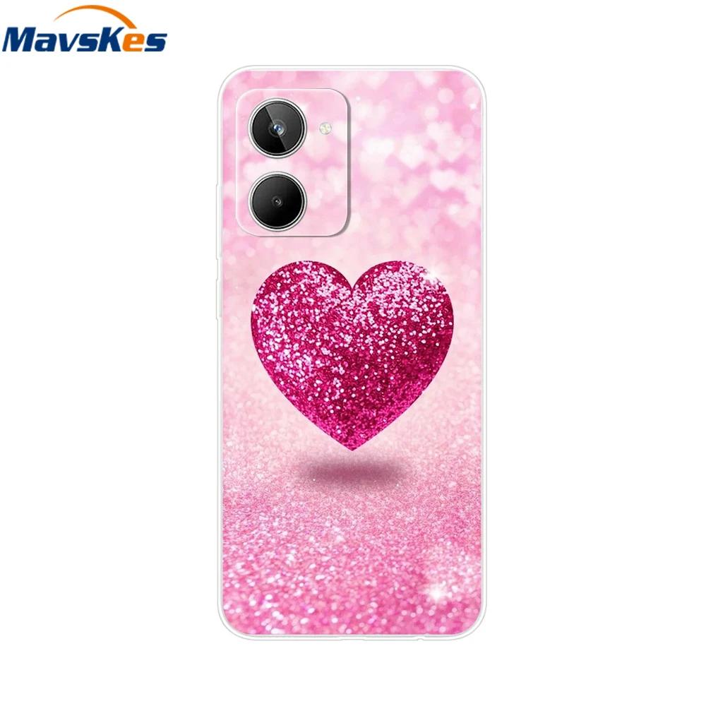 Mobile Phone Bag Case For Realme 10 4G Case For Realme 10 Pro Cover Soft Silicone Bumper For OPPO Realme 10 Realme10 Pro Plus