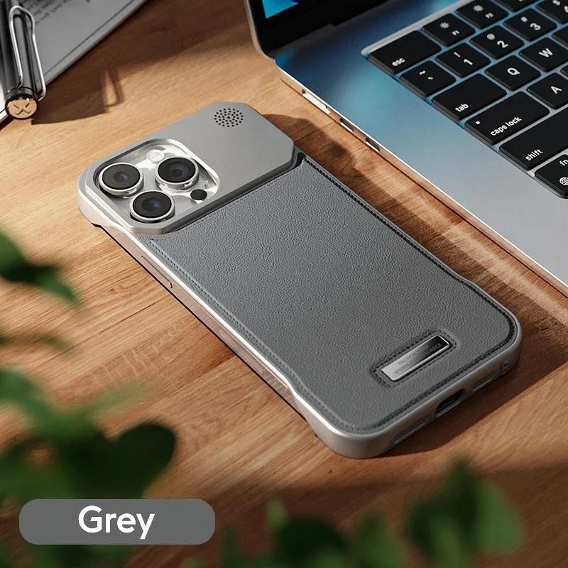 Magnetic Leather Aromatherapy Phone Case For For Iphone 11 12 13 14 1 16 17 Pro Max Plus Wireless Charging Borderless Cover