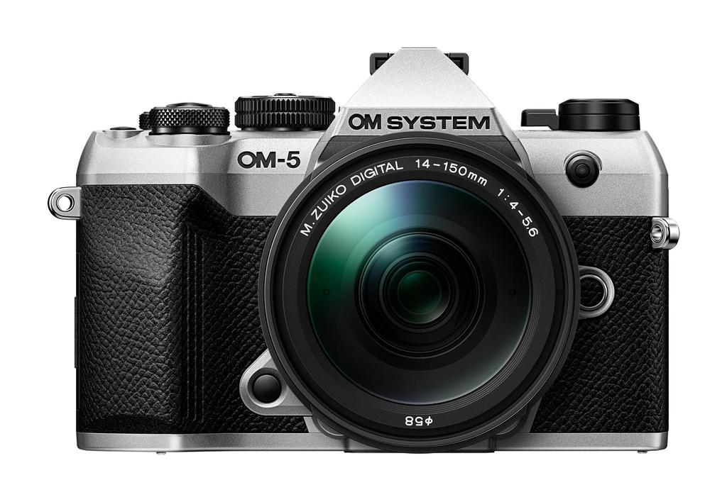 Mark II II Lens Silver OM-5 14-150mm Kit,