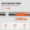 Pipe Heating Cable 9m 23W/m Heat Tape for Pipes with Built-in Thermostat