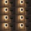 Sujeet Nachtlicht, 8er-Pack Nachtlichter zum Einstecken in die Steckdose, LED-Nachtlicht mit Dämmerungssensor (Warmweiß)