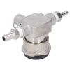 Keg Tap Distributor Stainless Steel 5/16in D System Beer Keg Coupler with 2pcs Clamp for Wine
