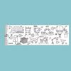 Children's Scroll Coloring Paper - Large Canvas for Doodle & Draw - Wall-Adhesive for Kindergarten & Baby Art
