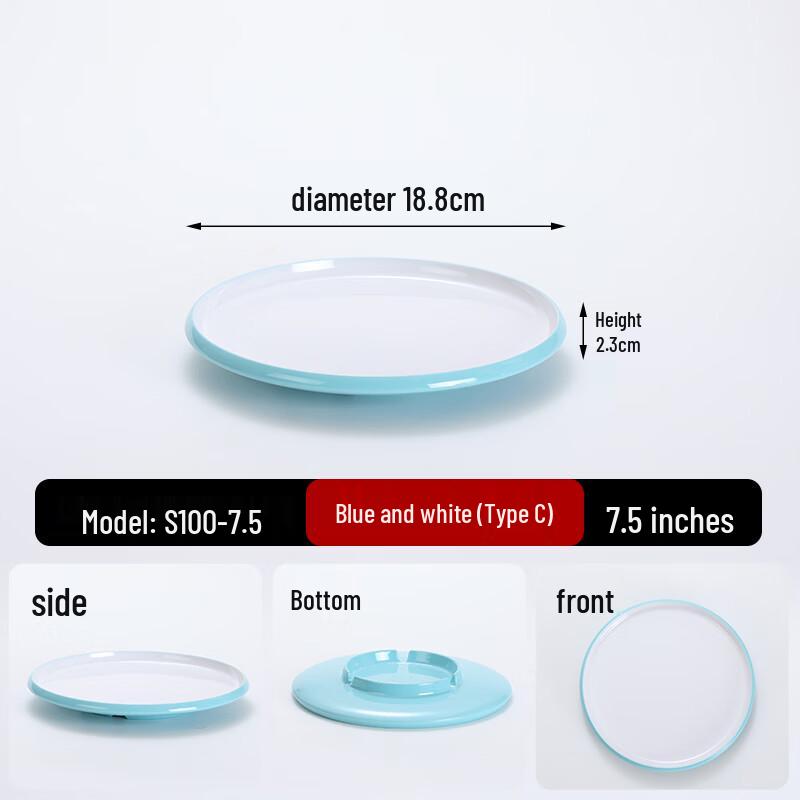 Xiangchong Melamine Restaurant Serving Plates