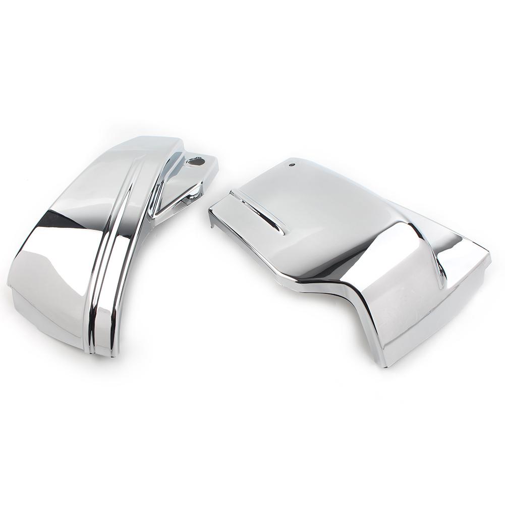 1pár motocyklového ABS bočního krytu krytu pro Yamaha V Star 650 DragStar 650 XVS650 XVS650A lesklý