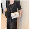 Mini Shoulder Bag Tweed Gold Chain Crossbody Casual Adult Compact Stylish Bag Party 4 Colors Bag Bag Sub Bag Look Small Small Travel White Black Color