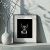 Funny Bathroom Doberman Dog Prints Quirky Dopamine Decoration Wall Art Print Poster Home Toilet Canvas Painting Home Decor